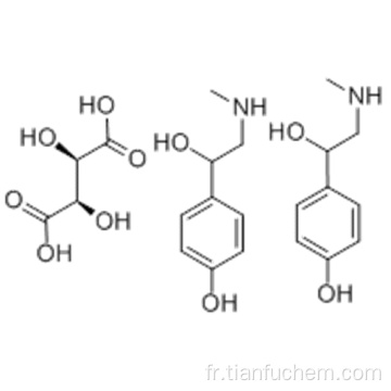 Synéphrine tartrée CAS 16589-24-5